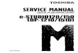 Manual de Servicio Sharp e-STUDIO120-150