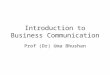 Communication Architecture for Professional Success