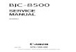 BJC-8500 Service Manual