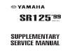 1999 SR125 Suppl Serv Manual