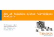 ABC of Teradata System Performance Analysis