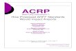 Aircraft Rescue Procedure (ACRP)