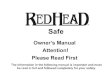 2011 RedHead Gun Safe Manual
