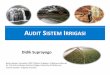 Audit Sistem Irrigasi K2