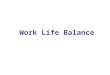 Work Life Balance. What exactly is work/life balance?