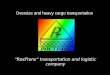Oversize and heavy cargo transportation RosTrans transportation and logistic company