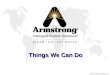 ©2006 Armstrong International, Inc. Things We Can Do