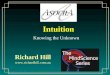 Intuition Richard Hill  Knowing the Unknown