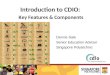 Introduction to CDIO: Key Features & Components Dennis Sale Senior Education Advisor Singapore Polytechnic