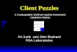Client Puzzles A Cryptographic Defense Against Connection Depletion Attacks Ari Juels and John Brainard RSA Laboratories