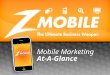 Mobile Marketing At-A-Glance. What does Z MOBILE Marketing do? What we do is simple! We help businesses take their message to the most effective modern