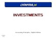 Chapter 16-1 CHAPTER 16 INVESTMENTS Accounting Principles, Eighth Edition