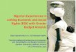 Nigerian Experiences in Linking Economic and Social Rights (ESR) with Gender Budget Analysis Bola Fajemirokun Ph.D. & Edewede Kadiri The International