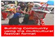 Building community using the multicultural festival format