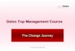 1 © The Delos Partnership 2004 Delos Top Management Course The Change Journey