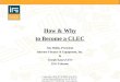 Copyright 1999 IF+E (800-919-4521) www.internetfinance.com & ISG- Telecom (727-738-5553) www.isg- telecom.com How & Why to Become a CLEC Jim Hollis, President