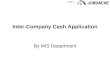 Page 1 Inter-Company Cash Application By MIS Department