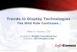 The International Communications Industries Association, Inc. ® Trends In Display Technologies The Wild Ride Continues… Peter H. Putman, CTS President,