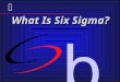 E What Is Six Sigma?. GE Six Sigma What Is Six Sigma? Measure of Quality Process For Continuous Improvement Enabler for Culture Change
