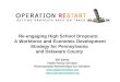 Re-engaging High School Dropouts: A Workforce and Economic Development Strategy for Pennsylvania and Delaware County Bill Bartle Youth Policy Director