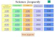 Science Jeopardy 100 200 300 400 500 100 200 300 400 500 100 200 300 400 500 100 200 300 400 500 100 200 300 400 500 Scientific Investigation and Metric
