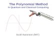 The Polynomial Method In Quantum and Classical Computing Scott Aaronson (MIT) OPEN PROBLEM