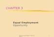 DeCenzo and Robbins HRM 7th Edition1 CHAPTER 3 Equal Employment Opportunity