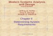 © 2005 by Prentice Hall Chapter 6 Determining System Requirements Modern Systems Analysis and Design Fourth Edition Jeffrey A. Hoffer Joey F. George Joseph
