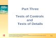 Part Three Tests of Controls and Tests of Details 9-1 Copyright 2010 McGraw-Hill Australia Pty Ltd PPTs t/a Auditing and Assurance Services in Australia