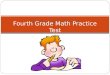 Jefferson County Schools Fourth Grade Math Practice Test