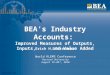 Www.bea.gov BEAs Industry Accounts: Improved Measures of Outputs, Inputs, and Value Added Erich H. Strassner World KLEMS Conference Harvard University