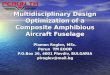 Multidisciplinary Design Optimization of a Composite Amphibious Aircraft Fuselage Plamen Roglev, MSc. Perun TM EOOD P.O.Box 26, 4001 Plovdiv, BULGARIA