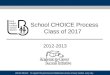 LBUSD Mission: To support the personal and intellectual success of every student, every day. School CHOICE Process Class of 2017 2012-2013
