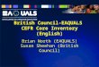 British Council-EAQUALS CEFR Core Inventory (English) Brian North (EAQUALS) Susan Sheehan (British Council)