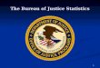 1 The Bureau of Justice Statistics. 2 Mission and Organization Statistical arm of the Department of Justice Statistical arm of the Department of Justice