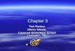 Chapter 3 Chapter 3 Test Review Sherry Woods, Caywood Elementary School Lexington, TN