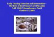Early Hearing Detection and Intervention – The Role of the Primary Care Physician AAP CME Teleconference, Part I October 15, 2003