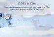 11073 in CDA Representing anaesthetic vital sign data in a CDA document, using the 11073 standard Martin Hurrell Alan Nicol