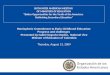 SIXTH INTER AMERICAN MEETING OF MINISTERS OF EDUCATION Better Opportunities for the Youth of the Americas: Rethinking Secondary Education Hemispheric Commitment