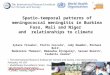 Spatio-temporal patterns of meningococcal meningitis in Burkina Faso, Mali and Niger and relationships to climate Sylwia Trzaska 1, Pietro Ceccato 1, Judy