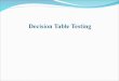 11305_Lect 30(Decision Table Testing)