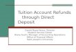 Tuition Account Refunds through Direct Deposit Carold Boyer-Yancy, Director Student Service Center Diane Scutti, Manager of Accounting Operations Office