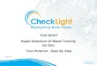 TOX-SPOT Rapid Detection Of Water Toxicity On-Site Test Protocol - Step By Step Version 2.0