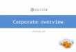 Corporate overview Portals 2.0. Our Company Mendix delivers a scalable portal framework that allows organizations to collaborate with customers, business