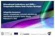 Educational Institutions and SMEs – Cooperation Makes Both Parties Stronger Juhapekka Suutarinen Adviser, Confederation of Finnish Industries EK International