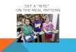 GET A BITE ON THE MEAL PATTERN. MEAT/MEAT ALTERNATE Each menu choice must meet minimum requirements K-56-89-12 Daily Minimum1 oz. Eq. 2 oz. Eq. Weekly