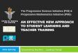 The Progressive Science Initiative (PSI) & Progressive Mathematics Initiative (PMI): AN EFFECTIVE NEW APPROACH TO STUDENT LEARNING AND TEACHER TRAINING