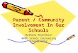 Parent / Community Involvement In Our Schools Barbara Blackburn WVDE School Counseling Coordinator