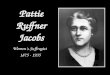 Pattie Ruffner Jacobs Womens Suffragist 1875 - 1935