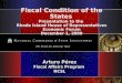 Fiscal Condition of the States Presentation to the Rhode Island House of Representatives Economic Forum December 1, 2009 Arturo Pérez Fiscal Affairs Program